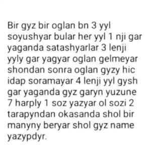 YKBALYMSOZLESAHYPAM